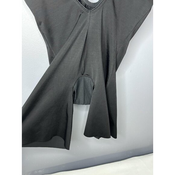 Spanx Bodysuit Womens Medium Black Suit Your Fancy Plunge Bra Low-Back Shapewear - Picture 5 of 14